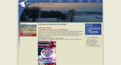 Desktop Screenshot of mtjoytwp.org